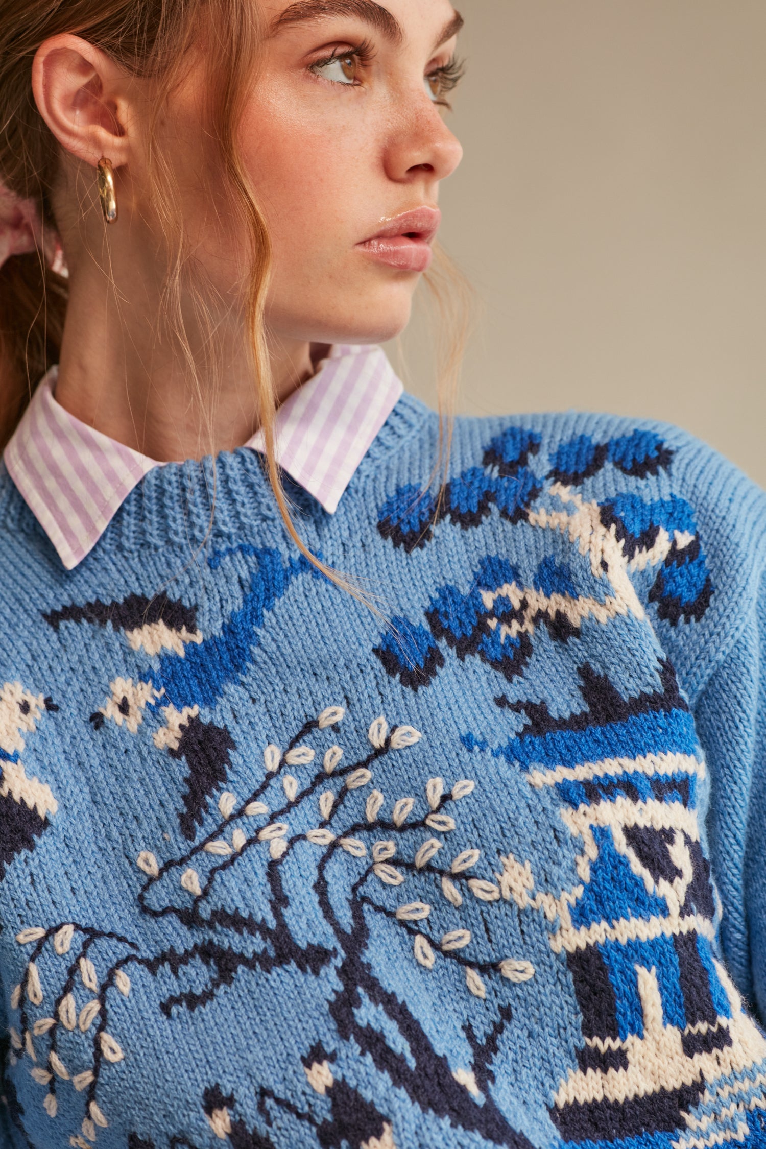 Vintage wool jumper hot sale